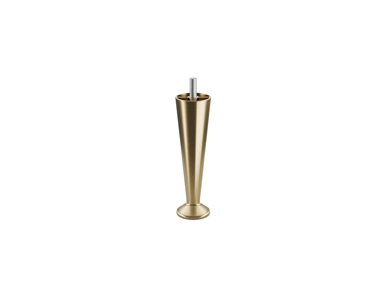 Bedre Nætter Brass Cone – 4 x 19cm