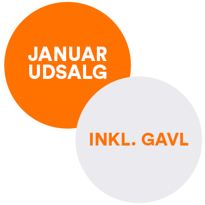 DK - Januarudsalg + Inkl. gavl
