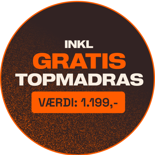 BW25 - Gratis topmadras sovesofa